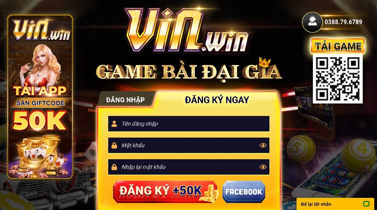 Hướng dẫn đăng ký tài khoản tại cổng game Vinwin